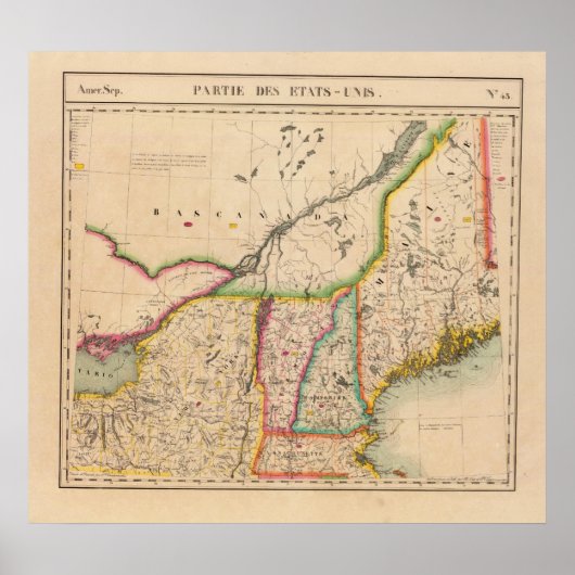 北東統一された州43 ポスター (正面)