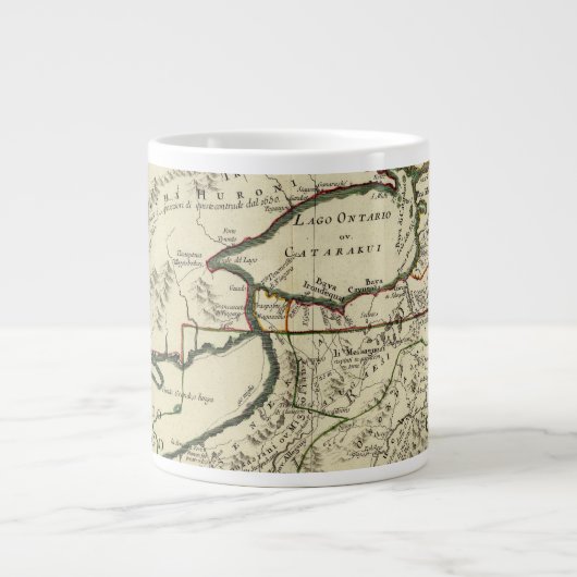 北東部の統一された州 ジャンボコーヒーマグカップ (正面)