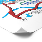 北東OKアトラクションマップ ポスター (角)