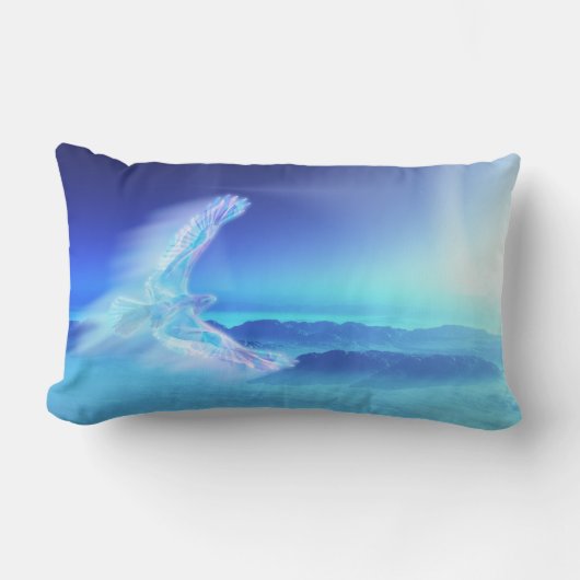 北枕のフェニックス ランバークッション (正面)