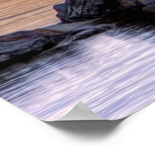 北桟橋の朝 ポスター (角)