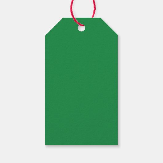 北極からのクリスマスパーソナライズされたおもしろい ギフトタグ (裏面)