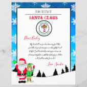 北極からのサンタからの手紙 (正面)