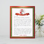 北極からのサンタクロースからの手紙 (スタンド正面)