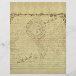 北極からのサンタスペシャルレターヘッド