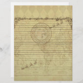 北極からのサンタスペシャルレターヘッド (正面/裏面)