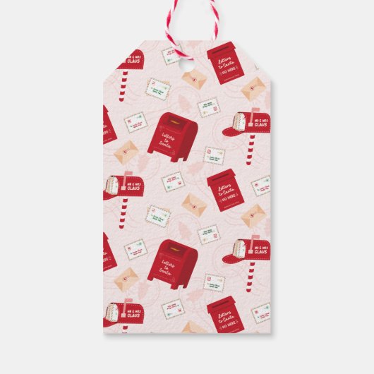 北極からのメリークリスマス ギフトタグ (裏面)