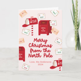 北極からのメリークリスマス シーズンカード