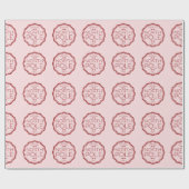 北極からの公式のギフト用包装紙 ラッピングペーパー (フラット)