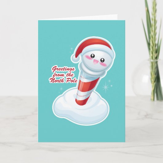 北極からの挨拶 シーズンカード (正面)