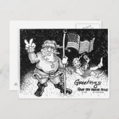 北極からの挨拶 ポストカード (正面/裏面)