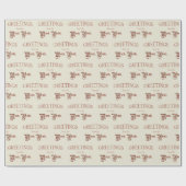 北極からの挨拶 ラッピングペーパー (フラット)