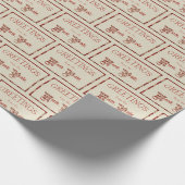 北極からの挨拶 ラッピングペーパー (角)