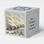 北極からの特別な配送（カスタマイズ可能） フェイバーボックス (正面サイド)