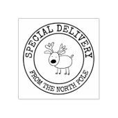 北極からの特別引渡し ラバースタンプ (インプリント)