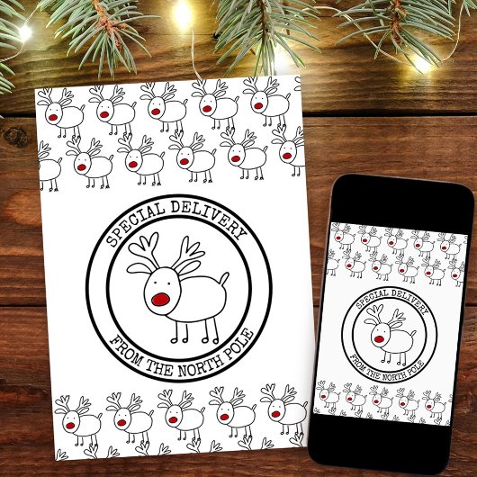 北極からの特別配パーソナライズされた達 シーズンカード