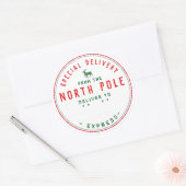 北極からの特別配表現達 ラウンドシール (封筒)