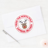 北極からデリバリー表現トインダー ラウンドシール (封筒)