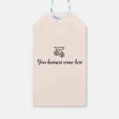 北極から出荷 – ビジカスタマイズネス ギフトタグ (裏面)