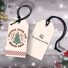 北極から出荷 – ビジカスタマイズネス ギフトタグ