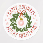 北極から発送されるステッカー ラベル (デザイン2)