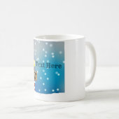 北極でのクリスマス コーヒーマグカップ (正面右)