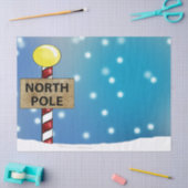 北極でのクリスマス 薄葉紙 (クラフト)