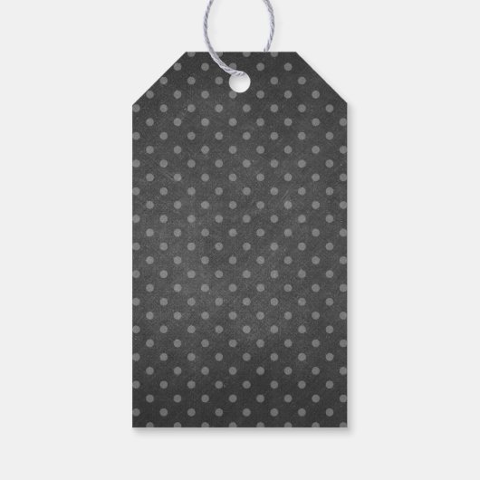 北極とサンタクロースからの特別な配達 ギフトタグ (裏面)