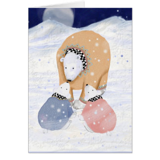 北極のお母さん