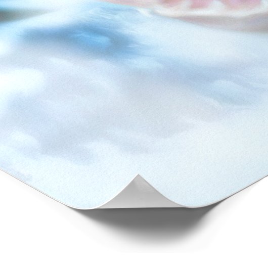 北極のオオカミの目が微笑むとき ポスター (角)