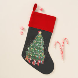 北極のクリスマスツリー クリスマスストッキング