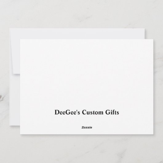 北極のクリスマス格言へ シーズンカード (裏面)