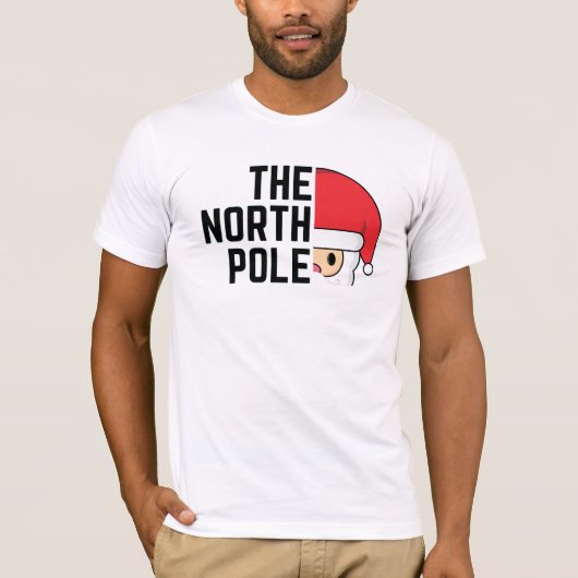 北極のクリスマス Tシャツ (正面)