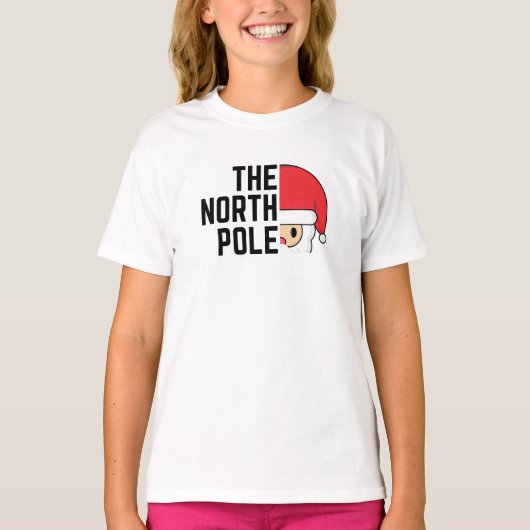 北極のクリスマス Tシャツ (正面)