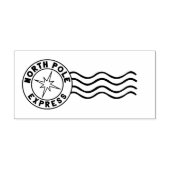 北極のクリスマ表現ス・サンタメイルスタンプ ラバースタンプ (インプリント)