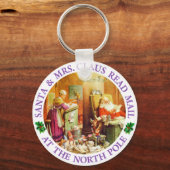 北極のクロースさん キーホルダー (正面)