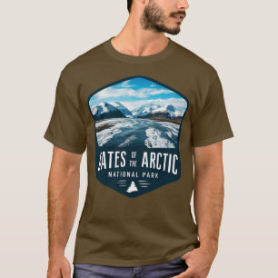 北極のゲート国立公園アラスカTシャツ Tシャツ
