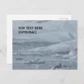 北極のシーンポストカード ポストカード (正面/裏面)