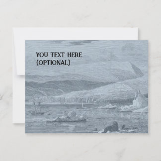 北極のシーンポストカード ポストカード