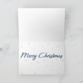 北極のダックスフント シーズンカード (内部)