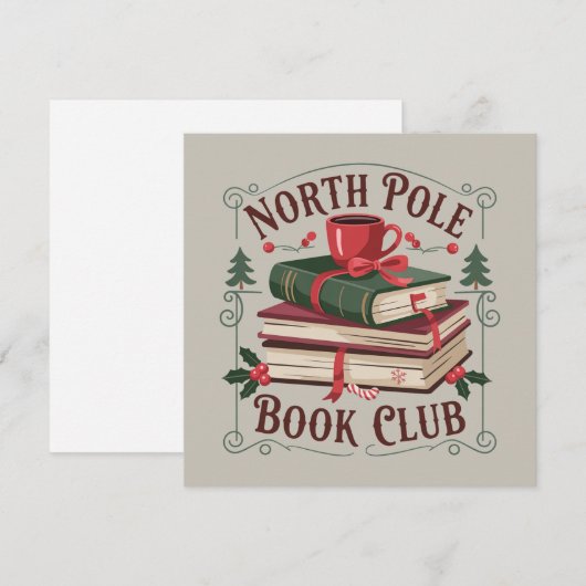 北極のブッククラブ司書 本好きな読書  シーズンカード (正面/裏面)