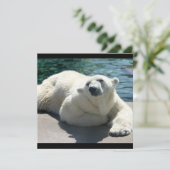 北極のホッキョクグマ 招待状 (スタンド正面)