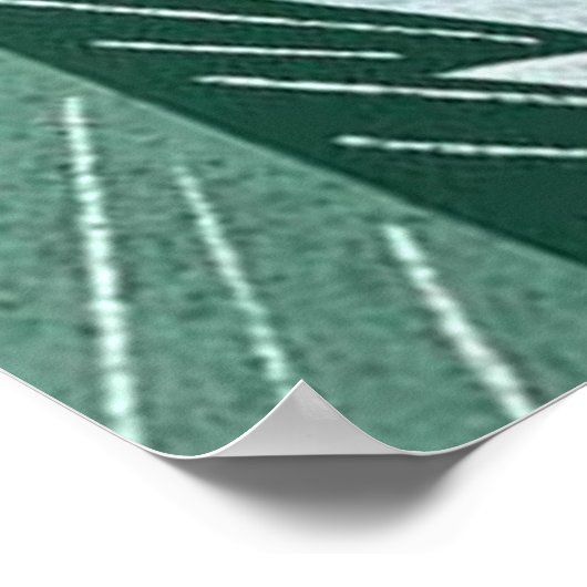 北極のポスターからの挨拶 ポスター (角)