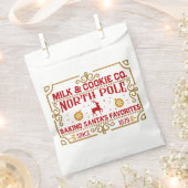 北極のミルクとコOKIE会社 フェイバーバッグ (クリップ留めされた状態)