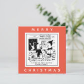 北極の作業場で病気のサンタホン カード (スタンド正面)