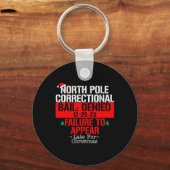 北極の修正保釈承認アプリの失敗 キーホルダー (正面)