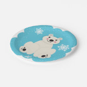 北極の友人 ペーパープレート (アングル)