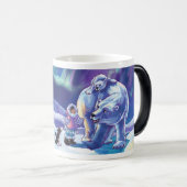 北極の友達 モーフィングマグカップ (正面右)