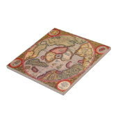 北極の古地図（メルカトル図法による） タイル (側面)