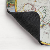 北極の地図 マウスパッド (コーナー)